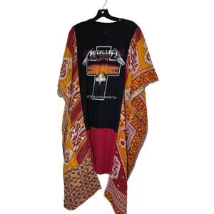 Metalllica Kantha Upcycle Dress One-Size fits S-3X